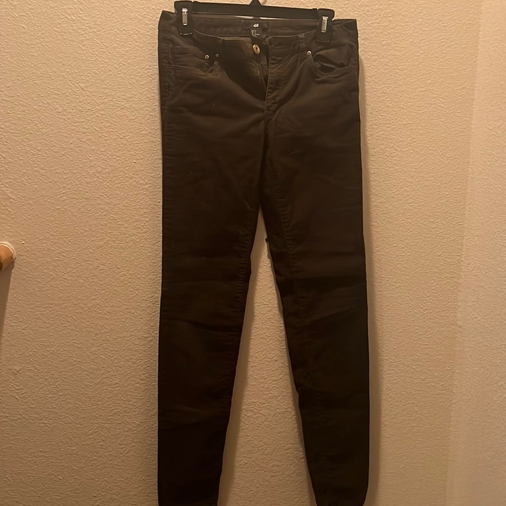 H&M dark green pants
